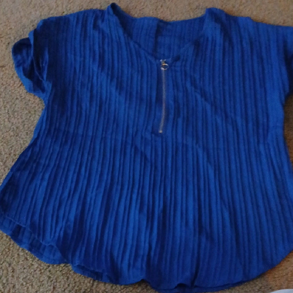 SHEIN Curve Royal Blue Garment
